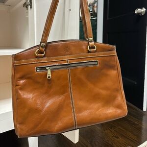 Patricia Nash Brown Leather Tote Bag
